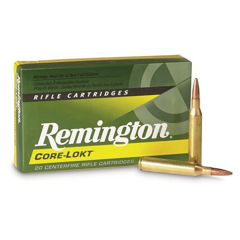 remington   remington psp core lokt  grain  rounds