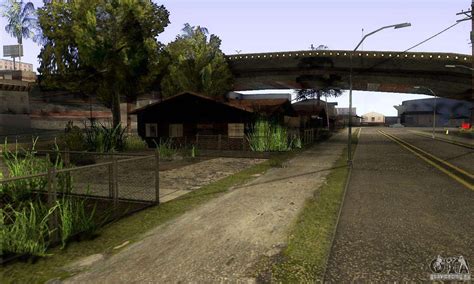 grove street retextured  gta san andreas