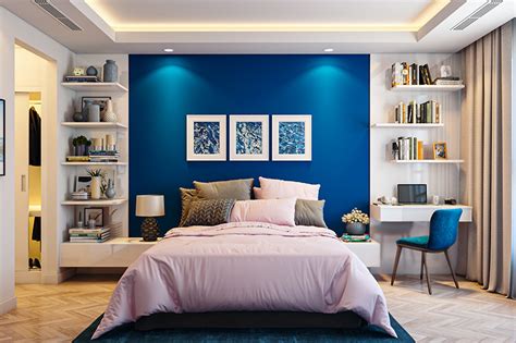 blue bedroom design ideas   home design cafe