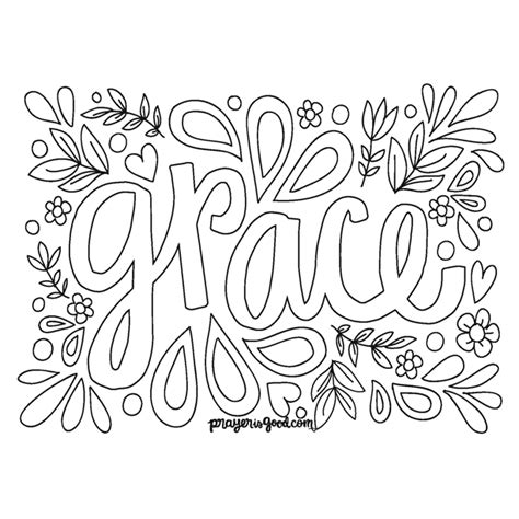 grace coloring page   gambrco
