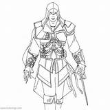 Creed Altair Eizo Xcolorings Ubisoft Posted sketch template