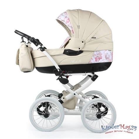 Детская коляска 2 в 1 caretto michelle s экокожа купить в интернет магазине КиндерМаг24 с