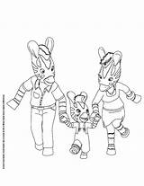 Zou Kids Coloring Pages Simple sketch template