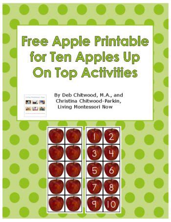 apple printable  ten apples   top activities instant