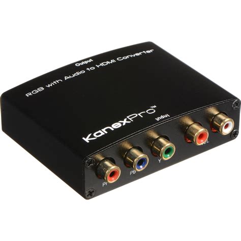 kanexpro component  hdmi audiovideo converter rgbrlhd bh