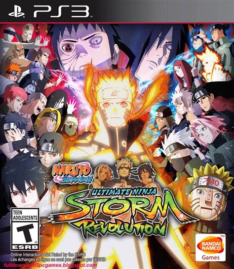 naruto shippuden ultimate ninja storm revolution   pc game full version games