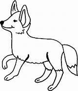 Coloring Fox Pages Baby Popular sketch template