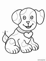 Kleurplaten Hondjes Kleurplaat Hondje Honden Huisdieren Uitprinten Ede Knutseljuf Downloaden Yoo Groot sketch template