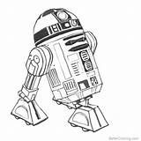 Wars Star Drawing Coloring Pages Characters R2 D2 Draw Drawings Kids Printable Robot Easy Learn Series Special Factory Time Board sketch template
