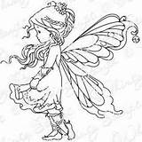 Stamps Whimsy Sylvia Zet Digital Coloring Pages Rubber Patterns Wee Fairy Sketches Embroidery Drawings Line Books Adult sketch template