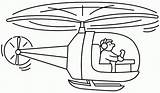 Helicopter Hubschrauber Helikopter Ausmalbilder Malvorlagen sketch template