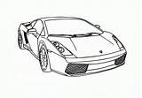 Coloring Cars Real Pages Color Print sketch template