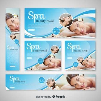 spa banners collection  photo     vector