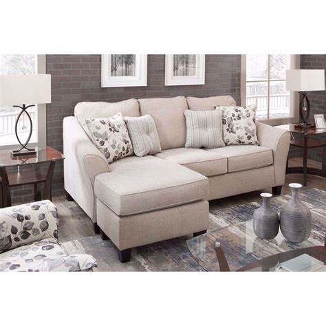 abney driftwood reversible sofa chaise  ashley furniture afwcom