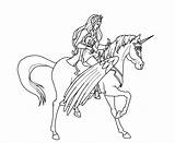 Shera Unicorn Centaur sketch template
