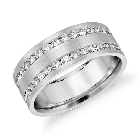 double band diamond wedding ring wedding rings sets ideas