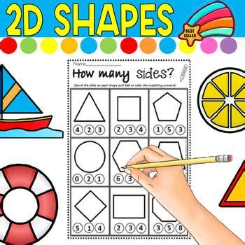 shapes   sides  eye popping fun resources tpt