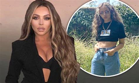 Jesy Nelson Wears Plunging Black Mini Dress As Jade Thirlwall Flashes