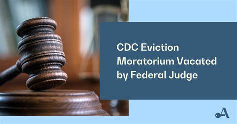 Cdc Eviction Moratorium Vacated By Federal Judge Appealed By Doj