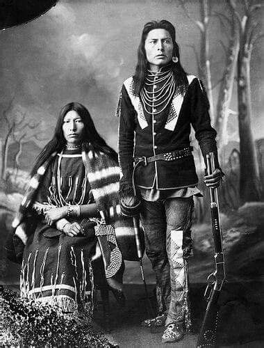 husband and wife the people native american photos