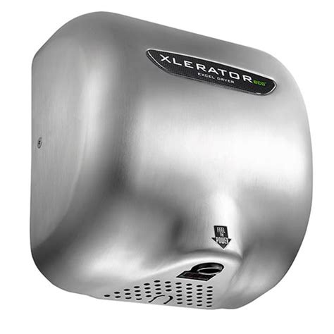 Excel Xleratoreco® Hand Dryer 110 120v Brushed Stainless Steel