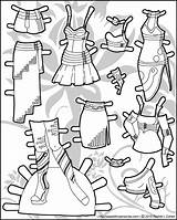 Coloring Pages Mannequin Paper Dolls Sci Fi Printable Clothes Color Cool Fireplace Christmas Getcolorings Getdrawings Fashions Ms Colorings sketch template