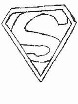 Superman Logo Coloring Pages Printable Batman Cliparts Outline Blank Template Clipart Logos Sheets Library Emblem Print Kids sketch template