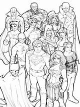 Superhero Coloring4free sketch template