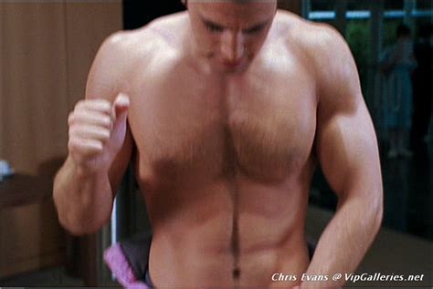 Chris Evans Posing Shirtless And Sexy Naked Male Celebrities