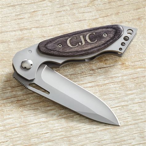 personalized pocket knife  wood handle walmartcom