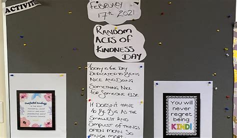 residents  random acts  kindness rfbi