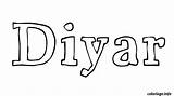 Diyar sketch template