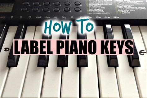label  keyboardpiano  letters black white keys youtube