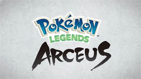 pokemon legends arceus announced open world title   early