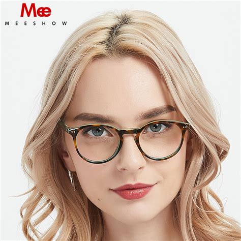 acetate eyeglasses women men acetate glasses frame vintage round