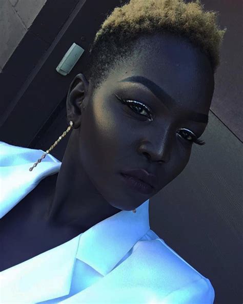 Model Nyakim Gatwech Challenges Beauty Standards On Instagram Teen Vogue