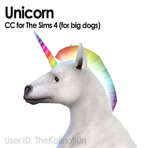 unicorn horn  mane big dogs  kalino sims  updates