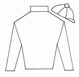 Derby Jockey Silks Jockeys Horses Artgallery Silhouette Vector 510px sketch template