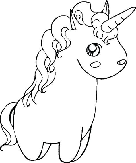 unicorn easy drawing  getdrawings