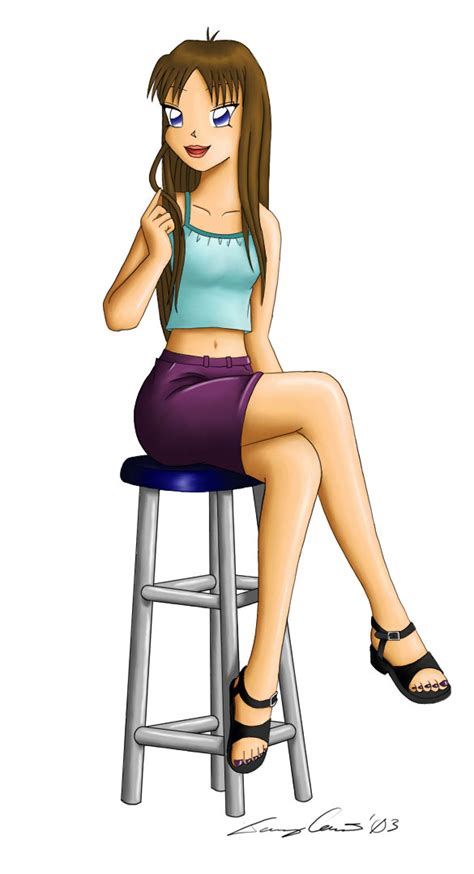 Orasnap Cross Legged Anime Girl Sitting Pose Reference