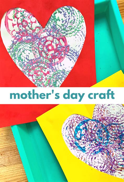 easy mothers day craft  time  flash cards