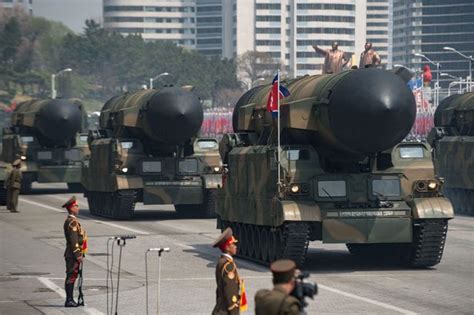 North Korean Missiles Mocked As Fake After Footage Shows Them Wobbling