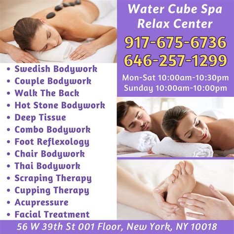 water cube spa relax center updated march