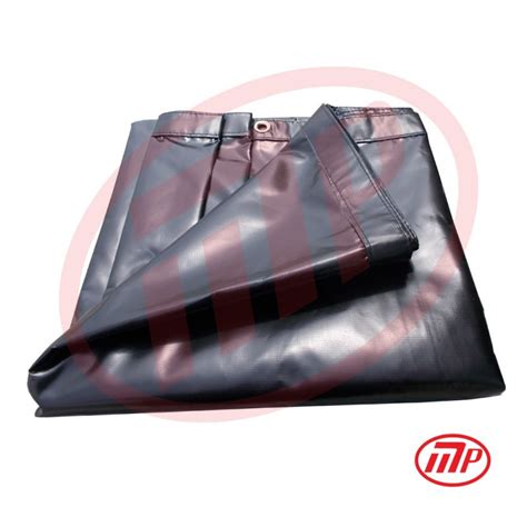 xtarps    black color heavy duty waterproof vinyl tarp  equipment cover hay cover