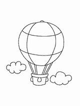 Air Coloring Pages Getcolorings Balloon Hot sketch template