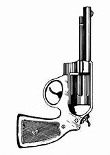 Revolver Malvorlage sketch template