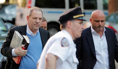 harvey weinstein is released on us 1m bail after appearing in court in