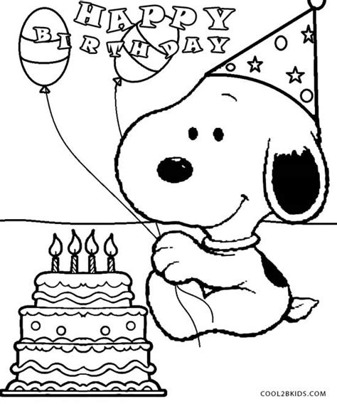 printable snoopy coloring pages kamalche