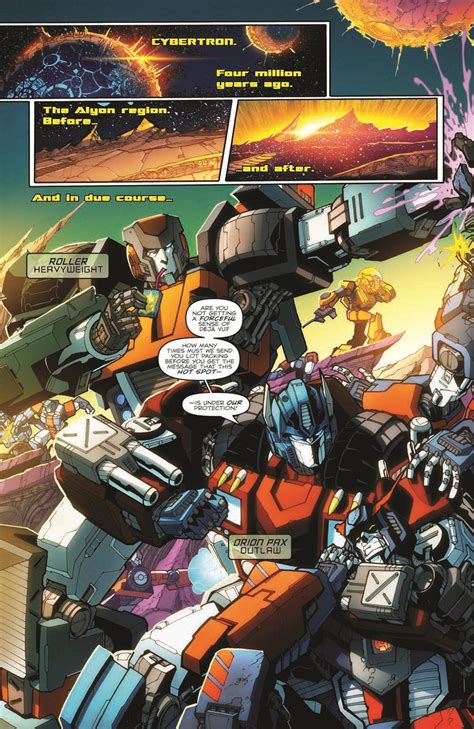 more than meets the eye 36 full preview transformers news tfw2005