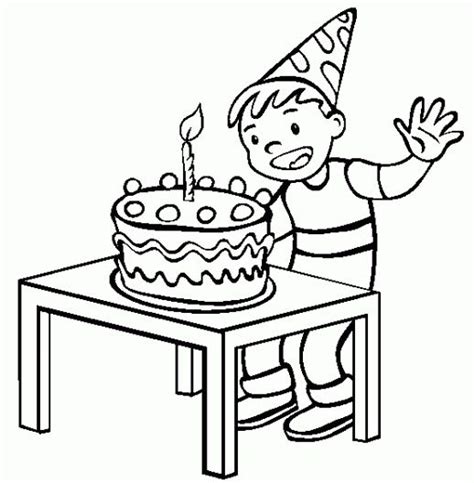 boys happy birthday coloring  birthday coloring pages